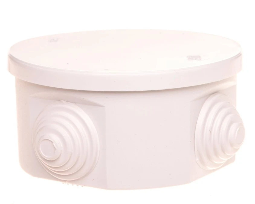FAST‑BOX Puszka hermetyczna n/t 80x40mm pusta IP55 biała 0241‑00