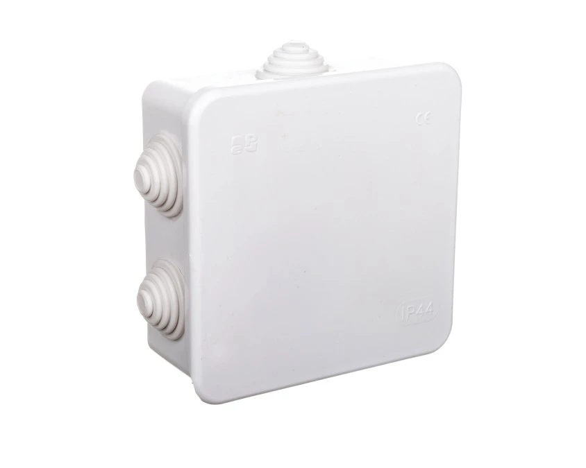 FAST‑BOX Puszka hermetyczna n/t 110x110x52mm pusta IP55 biała 0243‑00