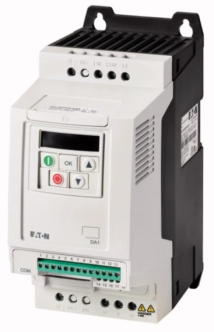 Falownik Uwe=400V, Uwy=3x400V/3,6A 1,5kW RFI IP20 DA1‑344D1FB‑A20C 169120