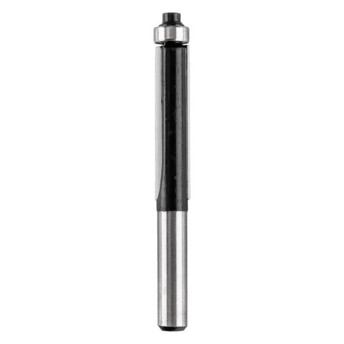Frez do drewna prosty z łożyskiem, widiowy, 9.5 x 38 mm, trzpień 8 mm