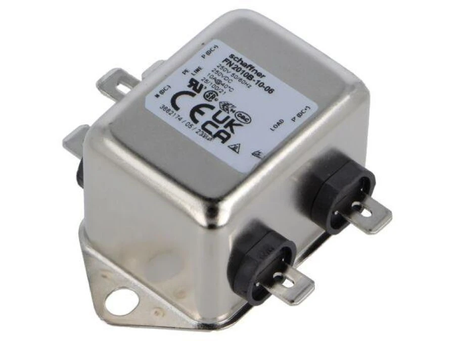 Filtr przeciwzakłóceniowy jednofazowy 250VAC 100nF 1M FN2010B‑10‑06