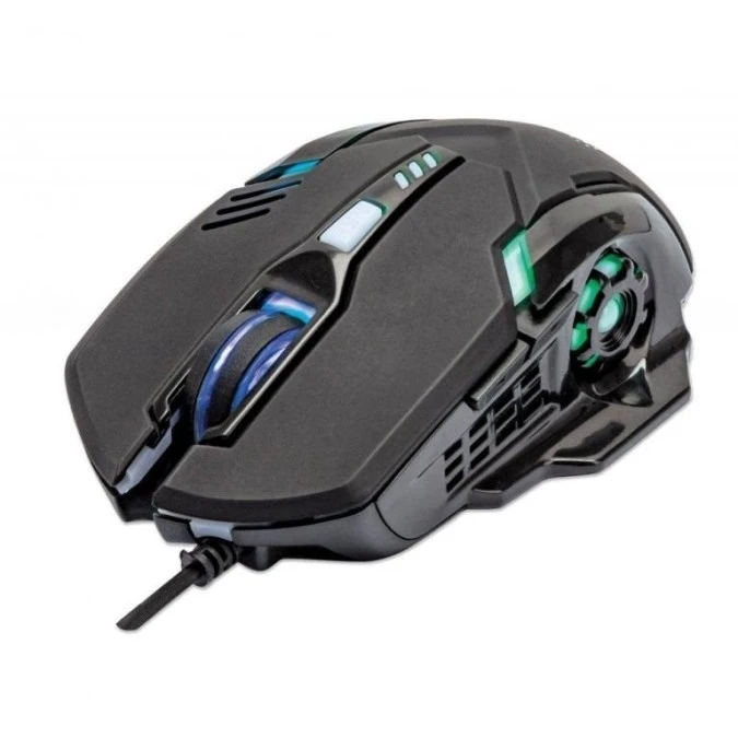 Gamingowa Mysz Optyczna USB 3200dpi z Podświetlaniem LED