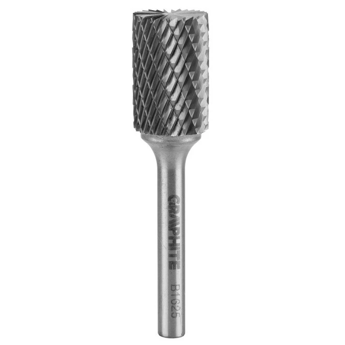 Frez do metalu HM typ B walcowy z ostrzami na górze 16x25mm trzpień 6x45mm 55H359