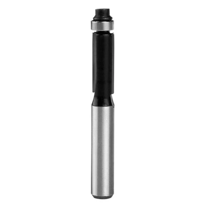 Frez do drewna prosty z łożyskiem, widiowy, 8 x 19 mm, trzpień 8 mm