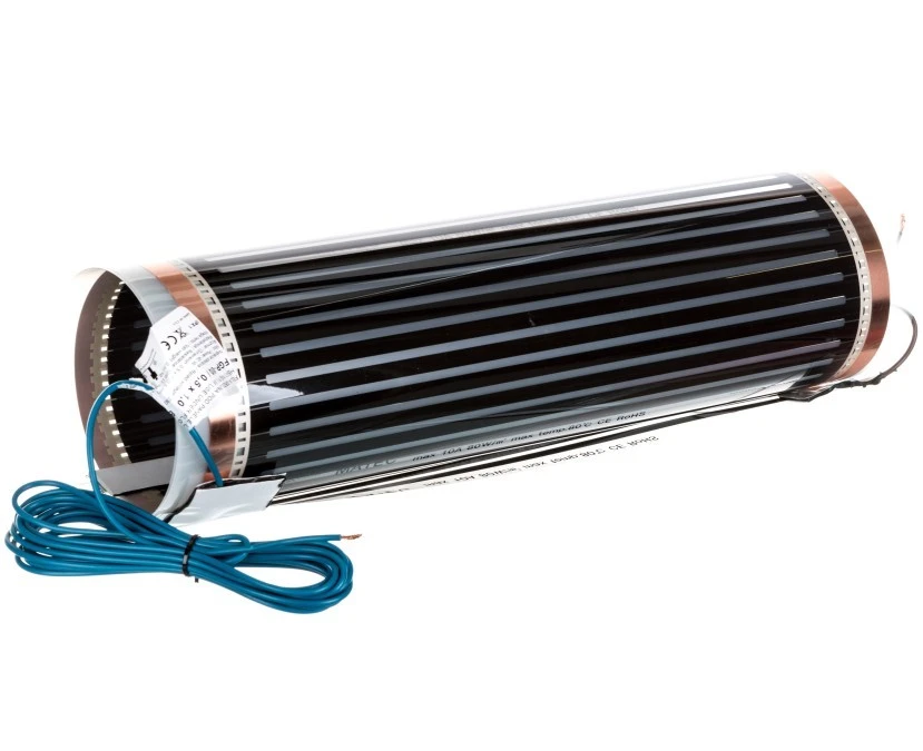Folia grzejna pod panele 0,5m2 (0,5x1m) 40W 230V AC FGP‑80/0,5×1 MTC10000357