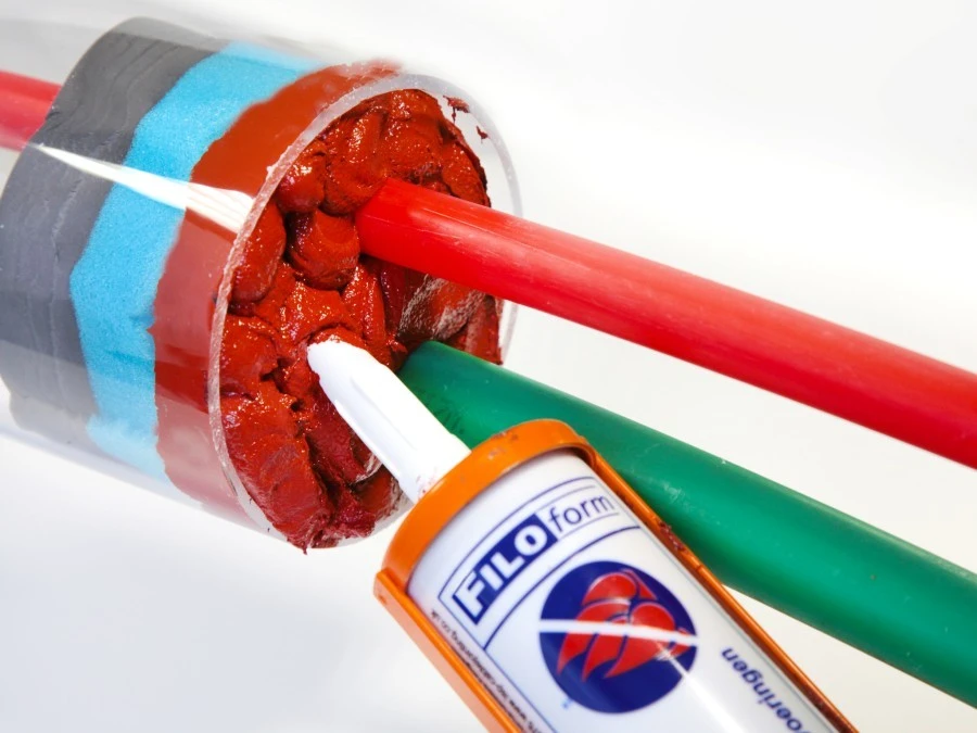 Filoseal+125 ‑ zestaw do rozbieralnego uszczelnienia przepustu o śr. max. 125mm