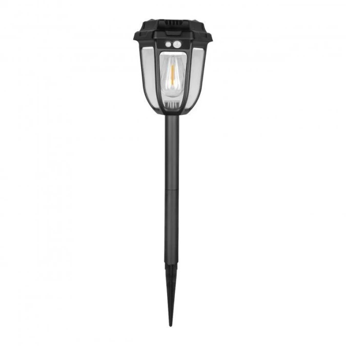 FANOS LED Lampa solarna 2w1 z czujnikiem ruchu, 300 lm, IP44, 3000 K, 1200 mAh,SL/R‑2/B