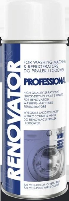Farba do AGD lodówki pralki RAL 9016 biały śnieżny RENOVATOR AGD