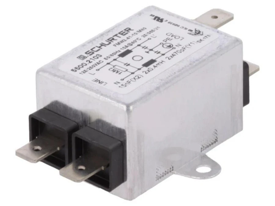 Filtr przeciwzakłóceniowy 250VAC 0,47nF 400uH 5500.2103