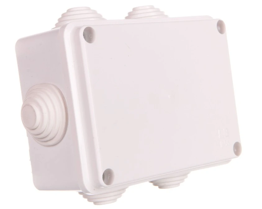 FAST‑BOX Puszka hermetyczna n/t 110x80x50mm pusta IP55 biała 0244‑00