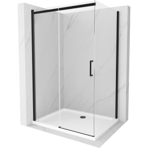 Kabina prysznicowa z brodzikiem Mexen rozsuwana Omega 140×100 transparent 496150 Kabina prysznicowa z brodzikiem Mexen rozsuwana Omega 140×100 transparent 496150
