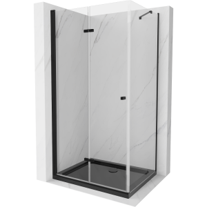 Kabina prysznicowa z brodzikiem Mexen składana Lima 100×90 transparent 507018 Kabina prysznicowa z brodzikiem Mexen składana Lima 100×90 transparent 507018