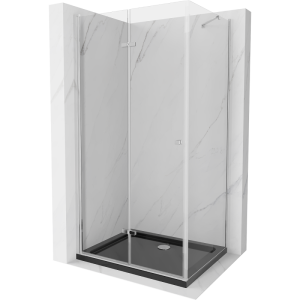 Kabina prysznicowa z brodzikiem Mexen składana Lima 120×80 transparent 507474 Kabina prysznicowa z brodzikiem Mexen składana Lima 120×80 transparent 507474