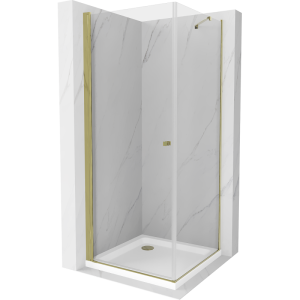 Kabina prysznicowa z brodzikiem Mexen uchylna Pretoria 80×80 transparent 495450 Kabina prysznicowa z brodzikiem Mexen uchylna Pretoria 80×80 transparent 495450
