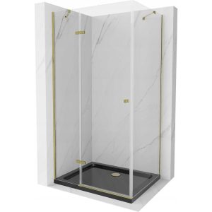 Kabina prysznicowa z brodzikiem Mexen uchylna Roma 120×80 transparent 507574