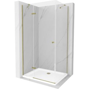Kabina prysznicowa z brodzikiem Mexen uchylna Roma 70×100 transparent 507202