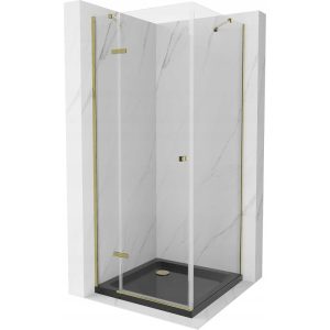 Kabina prysznicowa z brodzikiem Mexen uchylna Roma 80×80 transparent 507362 Kabina prysznicowa z brodzikiem Mexen uchylna Roma 80×80 transparent 507362