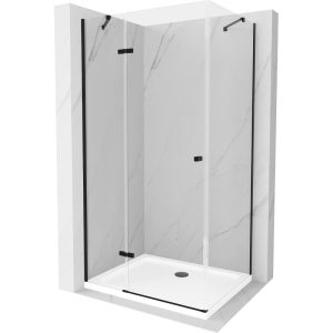 Kabina prysznicowa z brodzikiem Mexen uchylna Roma 90×110 transparent 507380 Kabina prysznicowa z brodzikiem Mexen uchylna Roma 90×110 transparent 507380