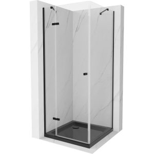 Kabina prysznicowa z brodzikiem Mexen uchylna Roma 90×90 transparent 507215 Kabina prysznicowa z brodzikiem Mexen uchylna Roma 90×90 transparent 507215