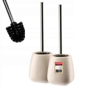 Kadax 2x Szczotka WC Do Toalety Ceramiczna Beżowa 113005 Kadax 2x Szczotka WC Do Toalety Ceramiczna Beżowa 113005