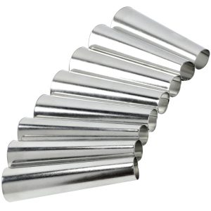 KADAX 8x Foremki Do Rurek Z Kremem Do Pieczenia Stalowe 9cm 608120 KADAX 8x Foremki Do Rurek Z Kremem Do Pieczenia Stalowe 9cm 608120
