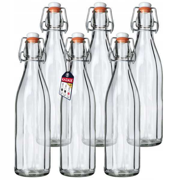 KADAX Butelka z korkiem 500 ml, 6 szt. 181789