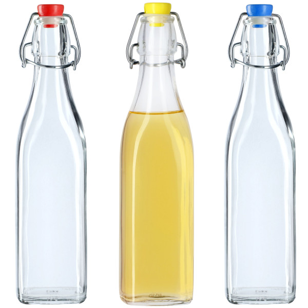 KADAX Butelka z korkiem mechanicznym 500 ml, 3 szt. 272446