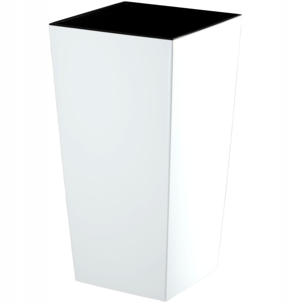 Kadax Donica + Wkład 34x68cm Wysoka Biała Połysk 121253
