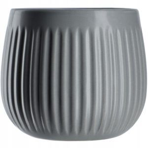 Kadax Doniczka Ceramiczna 14cm Osłonka Szara 108231 Kadax Doniczka Ceramiczna 14cm Osłonka Szara 108231