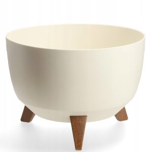 Kadax Doniczka Donica 33cm Wkład Osłonka Kremowa 121200 Kadax Doniczka Donica 33cm Wkład Osłonka Kremowa 121200