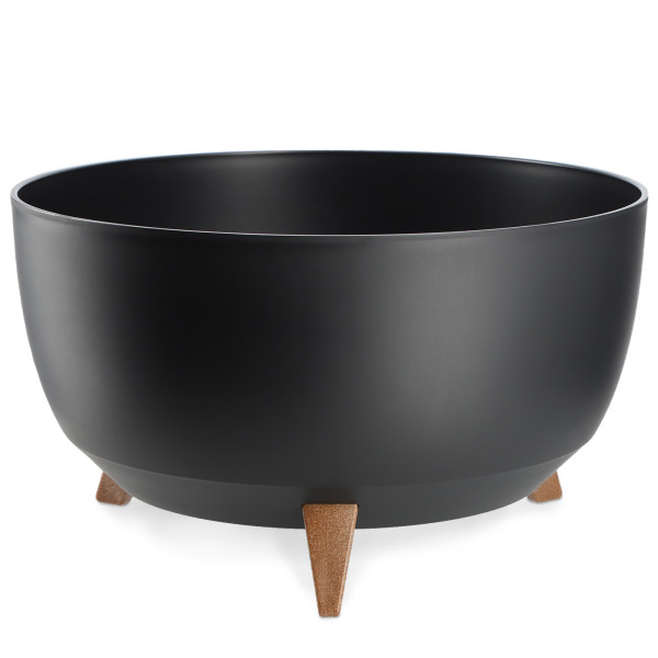 Kadax Doniczka Donica 47cm Wkład Osłonka Czarna 121214