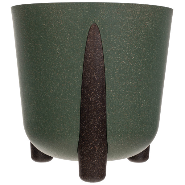 KADAX Doniczka Na Kwiaty Eco Nóżki + Wkład 34cm Zielona 567081