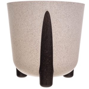 KADAX Doniczka Na Kwiaty Eco Nóżki Z Wkładem 18cm Biała 567078 KADAX Doniczka Na Kwiaty Eco Nóżki Z Wkładem 18cm Biała 567078