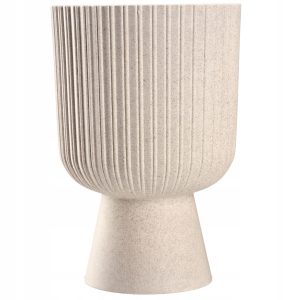 Kadax Doniczka Osłonka Gazon Kwietnik 14cm Beżowa 121315 Kadax Doniczka Osłonka Gazon Kwietnik 14cm Beżowa 121315
