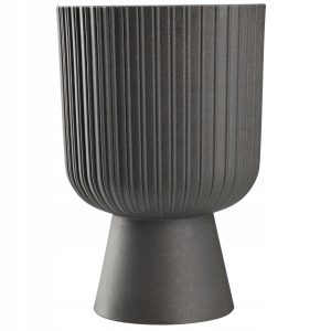 Kadax Doniczka Osłonka Gazon Kwietnik 14cm Szara 121328 Kadax Doniczka Osłonka Gazon Kwietnik 14cm Szara 121328