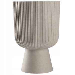 Kadax Doniczka Osłonka Gazon Kwietnik 14cm Szara 121299 Kadax Doniczka Osłonka Gazon Kwietnik 14cm Szara 121299
