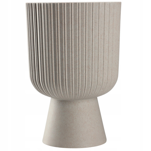 Kadax Doniczka Osłonka Gazon Kwietnik 14cm Szara 121299