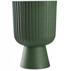 Kadax Doniczka Osłonka Wazon Kwietnik 14cm Zielona 121310 Kadax Doniczka Osłonka Wazon Kwietnik 14cm Zielona 121310