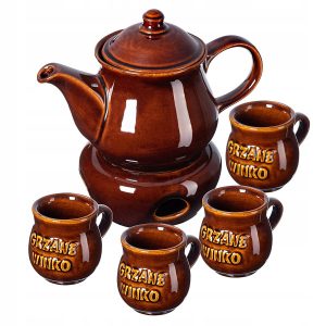 Kadax Kubki Do Grzańca Czajnik Podgrzewacz Zestaw 113101 Kadax Kubki Do Grzańca Czajnik Podgrzewacz Zestaw 113101