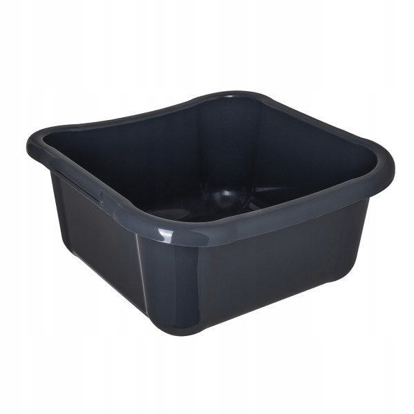 KADAX Miska kwadrat 12L 0320 ciemny popiel (6) 154905