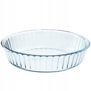KADAX Naczynie Żaroodporne Szklane Okrągłe 26 cm 159260 KADAX Naczynie Żaroodporne Szklane Okrągłe 26 cm 159260
