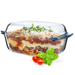 Kadax Naczynie Żaroodporne z Pokrywą 5,8L Duże 108005 Kadax Naczynie Żaroodporne z Pokrywą 5,8L Duże 108005
