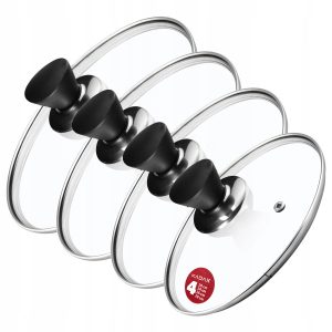 Kadax Pokrywka Szklana Garnka Zestaw 20/24/26/28cm 110602 Kadax Pokrywka Szklana Garnka Zestaw 20/24/26/28cm 110602