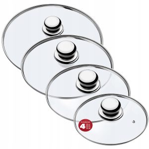 Kadax Pokrywka Szklana Garnka Zestaw 20/24/26/28cm 110660 Kadax Pokrywka Szklana Garnka Zestaw 20/24/26/28cm 110660