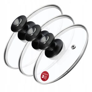Kadax Pokrywka Szklana Zestaw Pokrywek 16/18/20cm 110611 Kadax Pokrywka Szklana Zestaw Pokrywek 16/18/20cm 110611