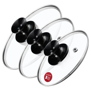 Kadax Pokrywka Szklana Zestaw Pokrywek 16/18/20cm 110627 Kadax Pokrywka Szklana Zestaw Pokrywek 16/18/20cm 110627
