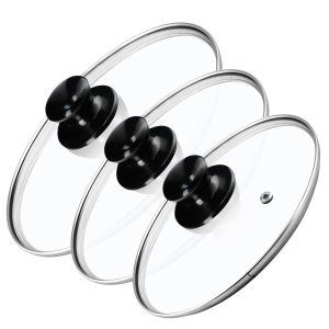 Kadax Pokrywka Szklana Zestaw Pokrywek 22/26/30cm 110588 Kadax Pokrywka Szklana Zestaw Pokrywek 22/26/30cm 110588