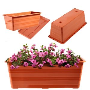 KADAX Skrzynka Balkonowa 40cm Doniczka + Podstawka 108406 KADAX Skrzynka Balkonowa 40cm Doniczka + Podstawka 108406