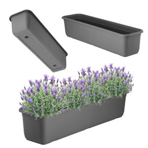 Kadax Skrzynka Balkonowa 60cm Doniczka Na Kwiaty 114829 Kadax Skrzynka Balkonowa 60cm Doniczka Na Kwiaty 114829