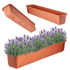 Kadax Skrzynka Balkonowa 80cm Doniczka Na Kwiaty 114917 Kadax Skrzynka Balkonowa 80cm Doniczka Na Kwiaty 114917